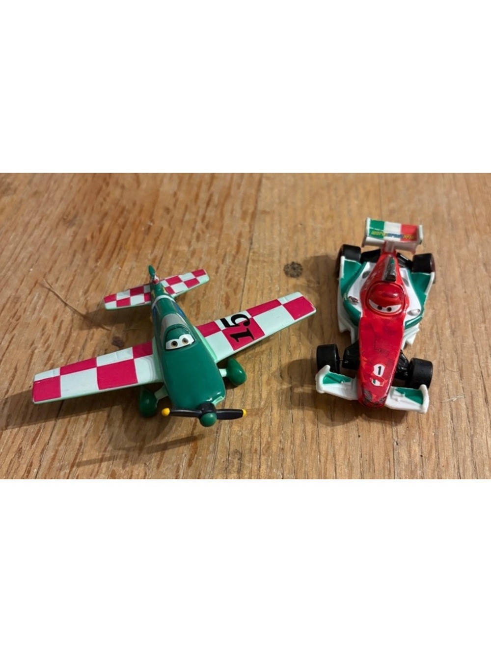 DISNEY PLANES "JAN KOWALSKI", and Cars Fransco Bernoulli